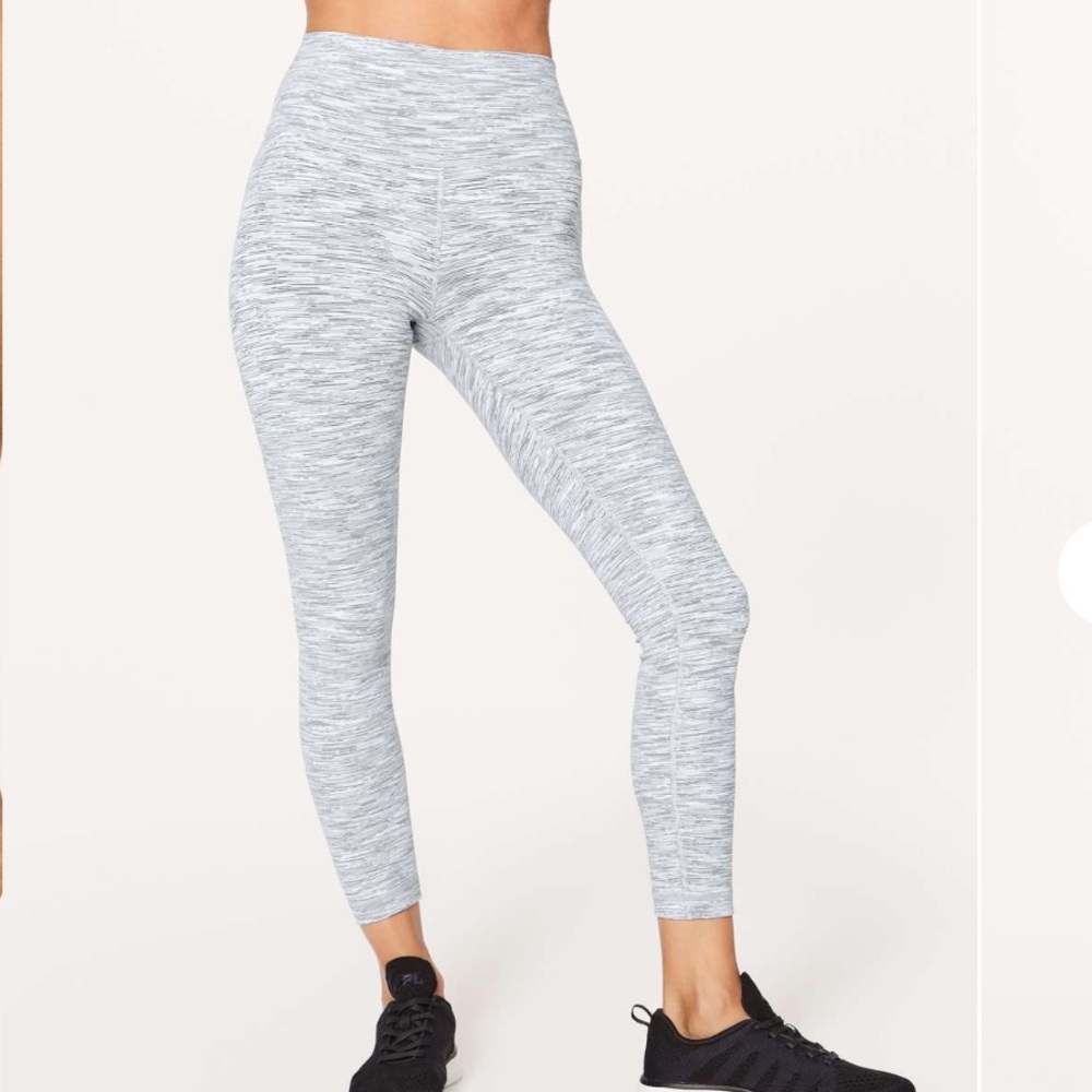 lululemon Wunder Under Hi-Rise 7/8 Tight Legging *25” Wee Are From Space Ice - Picture 2 of 15